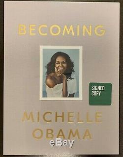 Copie Signée Becoming Luxe Boîte-cadeau Par Obama Michelle Autograph 1er Ed