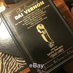 Dai Vernon The Essential Edition Collector Deluxe Signé