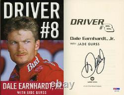 Dale Earnhardt Jr. Pilote Signé #8 1st Ed 1st Print Psa/dna Autographed Nascar