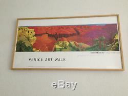 David Art Hockney Signe Affiche Venise Promenade Californie Bigger Grand Canyon Rare