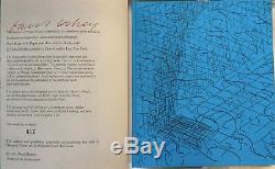 David Hockney Piscines Papier Signe Limited Edition 1980 Natation Deluxe Tyler Rare