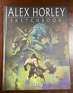 Deluxe Alex Horley Sketchbook Hardcover Edition Limitée Signé Par Alex Horley