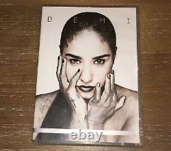 Demi Lovato Signé Delux CD DVD Heart Attack Néon Lumières Rare Lovatics