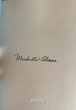 Devenir Deluxe Edition Signée Par Michelle Obama (2019, Couverture Rigide)
