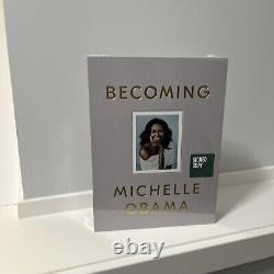 Devenir Édition Deluxe Signée par Michelle Obama (2019, Relié) NEUF SOUS BLISTER