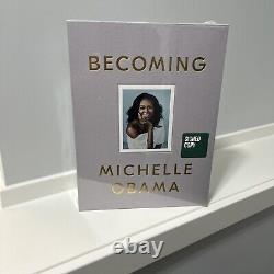 Devenir Édition Deluxe Signée par Michelle Obama (2019, Relié) NEUF SOUS BLISTER