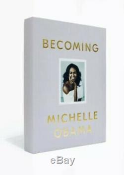 Devenir Michelle Obama A Signé Le 1er Ed Deluxe Edition Scelles Boîte-cadeau