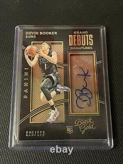 Devin Booker 2015 Black Gold Grand Debut Rookie Auto /199 Hotest Player! Soleils