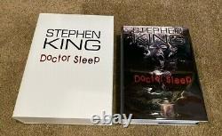 Doctor Sleep Cemetery Dance Deluxe Traycase Edition Signée Par Stephen King