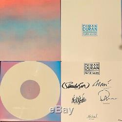 Duran Duran Paper Gods Autographié De Luxe De Couleur Blanche Vinyle Coffret