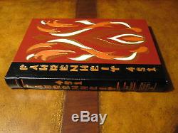 Easton Press Fahrenheit 451 Bradbury A Signé Scellés 700 Exemplaires Deluxe Limitée