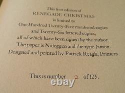 Edition Limitée Signée Renegade Christmas Par William Everson, Lord John, 1984