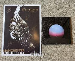 Édition limitée Manchester Orchestra Deluxe Livre Vinyle & Affiche de tournée signée