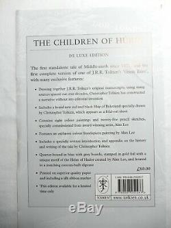 Enfants De Húrin R. R. Tolkien J. Deluxe Slipcase Triple Signe