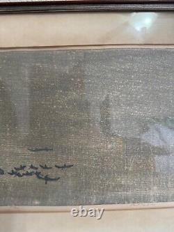 Estampe signée 'Grand Banks' de Paul Staub de 1964, édition limitée 167/210