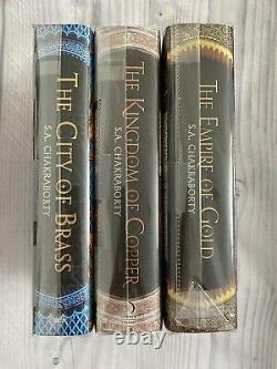 Fairyloot Daevabad Trilogy Deluxe Set City Of Brass Signé Illumicrate Owlcrate