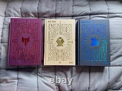 Fairyloot Deluxe Red Rising Golden Son Morning Star Pierce Brown Signé