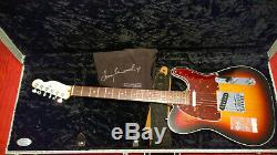 Fender Telecaster American Deluxe Guitare Électrique Signé + G & G Case-nonprofit Org