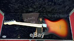 Fender Telecaster American Deluxe Guitare Électrique Signé + G & G Case-nonprofit Org
