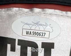 Gant de boxe Everlast rouge signé par Mike Tyson avec étui de luxe JSA