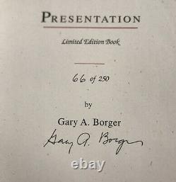 Gary A. Borger Présentation Signée Deluxe Édition Limitée Cuir En Étui