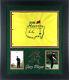 Gary Player Signé Autographed 2016 Masters Flag Deluxe Framed Photos Jsa