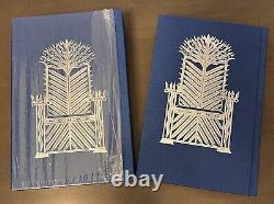 George Signé R. R. Martin A Game Of Thrones Hardcover W. Slipcase Deluxe Ltd 1/1