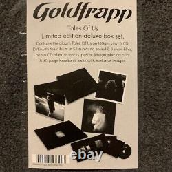 Goldfrapp Histoires de nous COFFRET SIGNÉ CD DVD Vinyle Lithographie Son Surround 5.1