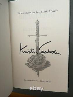 Graceling Kristin Cashore Fairylot Deluxe Signed Set (owlcrate D'illumicrate)