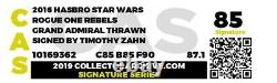 Grand Admiral Thrawn Cas 85 Série De Signature Signée Timothy Zahn Star Wars