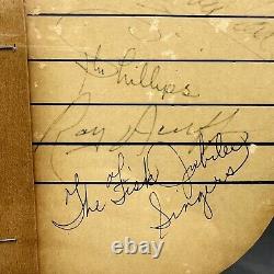 Grand Ole Opry Autograph Fan SIGNÉ Johnny Cash June Carter Cash +5 BAS RARE<br/>	 
		<br/>	Note: 'Grand Ole Opry' is a famous country music stage in Nashville, Tennessee. 'Autograph Fan' refers to a fan or collector of autographs. 'SIGNED' indicates that the autographs of Johnny Cash, June Carter Cash, and five others are included. 'BAS' stands for Beckett Authentication Services, a company that authenticates autographed memorabilia. 'RARE' emphasizes the rarity of this item.
