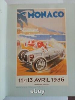 Grand Prix Automobile De Monaco Pósters Signé Par L'auteur