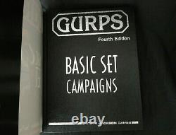 Gurps Ensemble De Base Édition Deluxe Caractères Et Campagnes Signé 4ème Édition Box Set