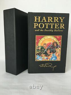 Harry Potter And The Deathly Hallows Deluxe 1ère Première Édition Signée