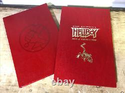 Hellboy Seed Of Destruction Deluxe Edition Signé Mike Mignola Numéroté 332/1000
