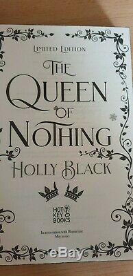Holly Black Le Méchant Roi De La Reine Rien Signe Deluxe Illumicrate Editions