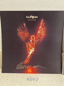 Illenium Ascend Deluxe Vinyle Orange 2xLP avec Lithographie Signée + Affiche
