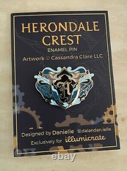 Illumicrate The Infernal Devices Cassandra Clare Complete Deluxe Box Signé