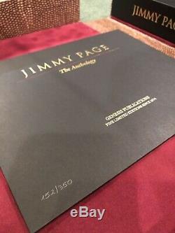 Jimmy Page Anthologie 2020 Signe # 152 350 Copies De Luxe Seulement