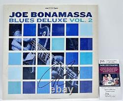 Joe Bonamassa a signé Blues Deluxe Vol. 2 Vinyle Record Autographié JSA COA