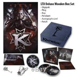 Kamelot-the Shadow Theory / Limited Edition Deluxe En Bois Boîte Boxset Autographed