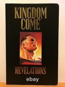 Kingdom Come Hc Slipcase Deluxe Signé Par Alex Ross Mark Waid Batman Superman