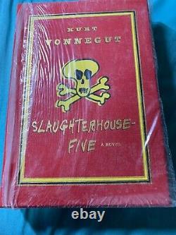 Kurt Vonnegut Signé Slaughterhouse Five 5 Deluxe Easton Press New Leather