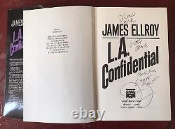 L. Confidentiel Par James Ellroy Signé Et Inscribé 1ère Édition 1ère Imprimer