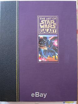 L'art De Star Wars Galaxy Deluxe Limited Edition 733/1000 Signée Par Moebius Ua