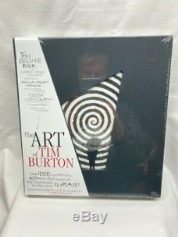 L'art De Tim Burton Deluxe Edition Signe & ​​scelles