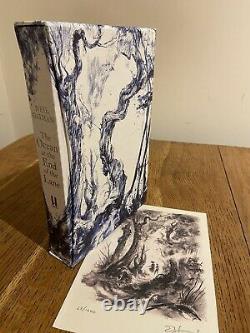 L'océan Au Bout De La Voie By Neil Gaiman Signed Deluxe Hb + Print 23/1000