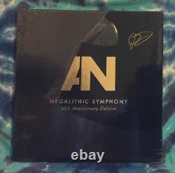 LP Megalithic Symphony d'Awolnation avec autographe SIGNÉ, Deluxe CLEAR/GOLD