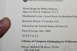 La Vraie Guerre De Richard M. Nixon (1980, Couverture Rigide) Signée Par Pres. Nixon De Richard