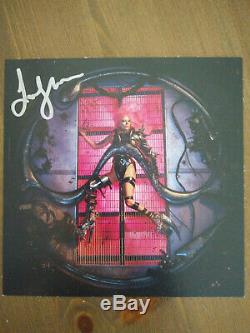 Lady Gaga A Signé Chromatica Deluxe Limited Edition CD Autographié Autogramm